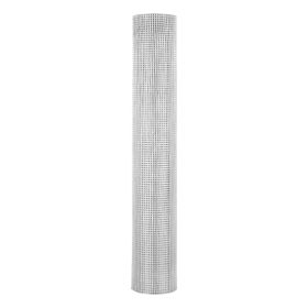 Hardware Cloth, 1/2 inch 60 inch x 100 ft 19 Gauge Chicken Wire Fence, Hot-Dip Galvanized After Welding Metal Wire Mesh Roll