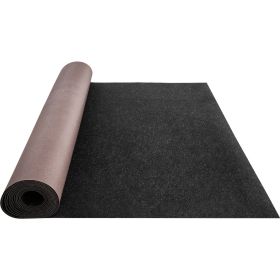 Marine Carpet, 6 x 13 ft Boat Carpeting, Charcoal Black Marine Grade Boat Carpet, Indoor/Outdoor Marine Carpeting with Water-proof TPR Backing